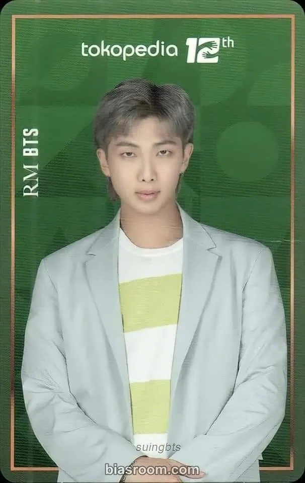 RM Tokopedia Photocard - BTS - BTS K-pop photocard