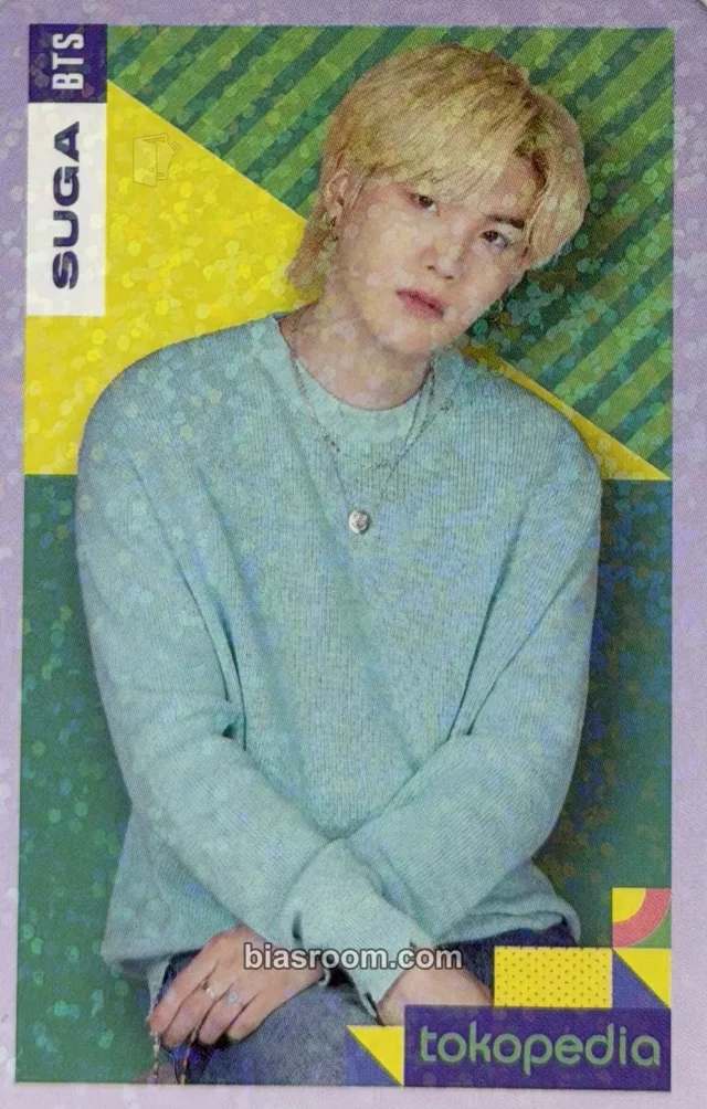 BTS - SUGA - Tokopedia Other 12th holographic (hologram)