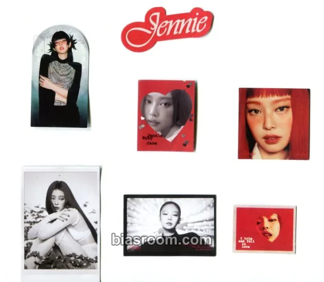 BLACKPINK - Jennie - Ruby (Jennie solo) Album jane version solo album album inclusion sticker set