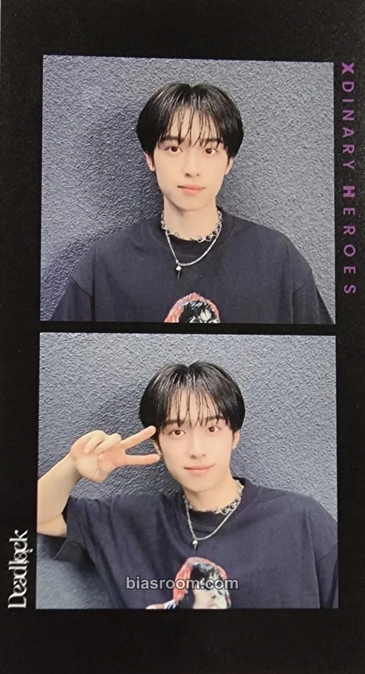 Gaon Deadlock Photocard - Xdinary Heroes - Xdinary Heroes K-pop photocard