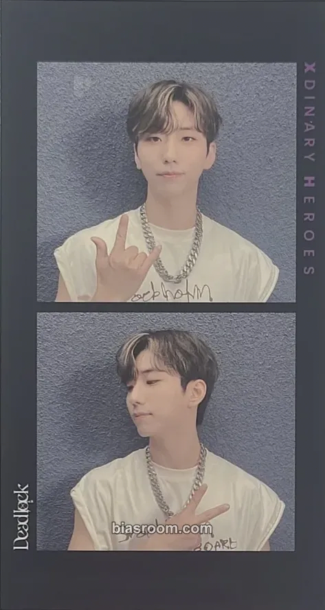 Gunil Deadlock Photocard - Xdinary Heroes - Xdinary Heroes K-pop photocard