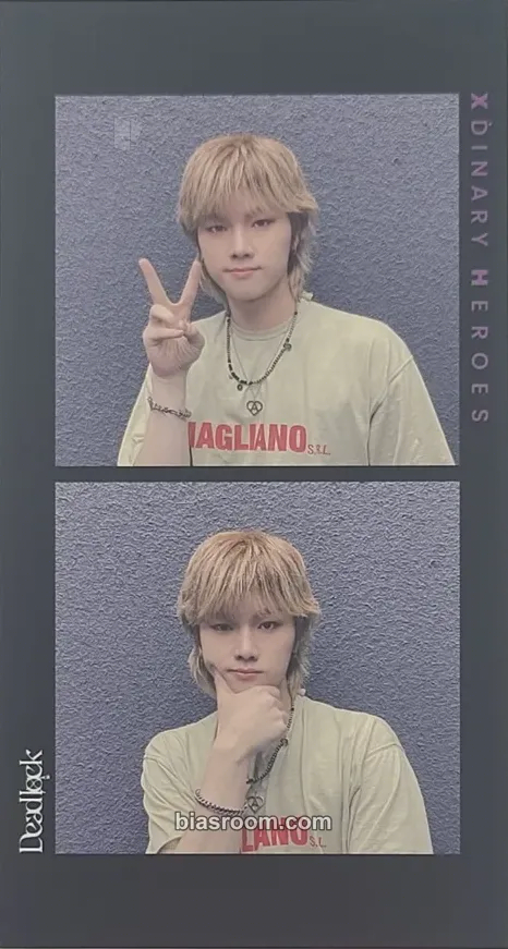 Jungsu Deadlock Photocard - Xdinary Heroes - Xdinary Heroes K-pop photocard
