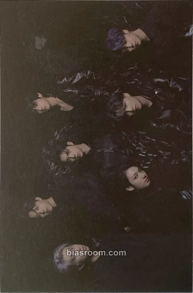 BTS - Map of the Soul: 7 Album Aurora photo frame set pre-order benefit Weply postcard version 2