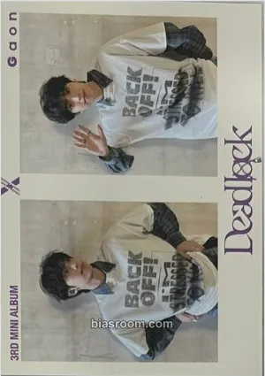 Gaon Deadlock Photocard - Xdinary Heroes - Xdinary Heroes K-pop photocard