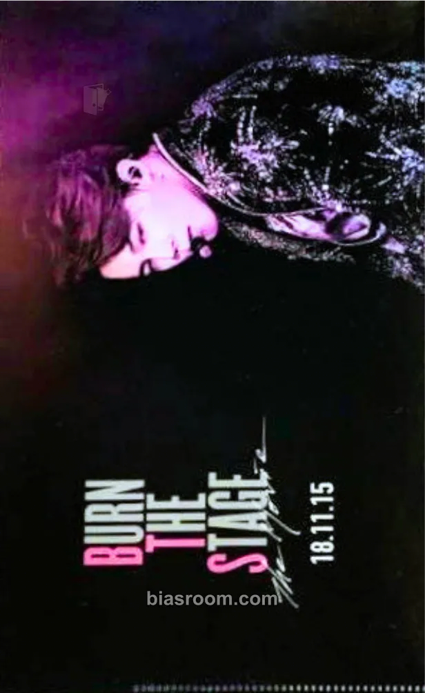 Jimin Burn The Stage: The Movie Photocard - BTS - BTS K-pop photocard