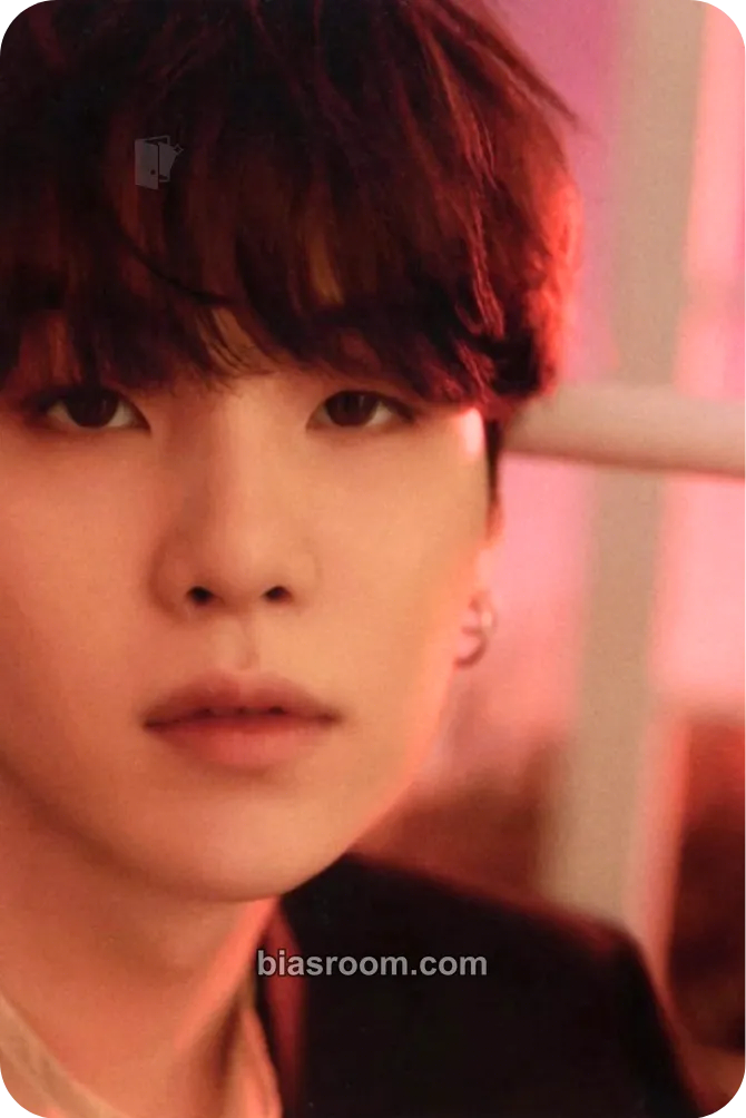 SUGA HYBE Insight Museum Photocard - BTS - BTS K-pop photocard