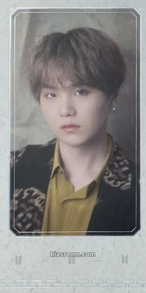 SUGA 2019 Summer Package Photocard - BTS - BTS K-pop photocard