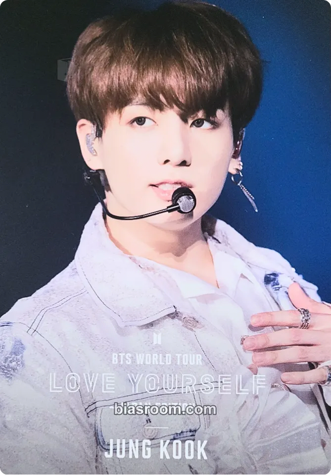 Jungkook Love Yourself Japan Edition DVD Photocard - BTS - BTS K-pop photocard