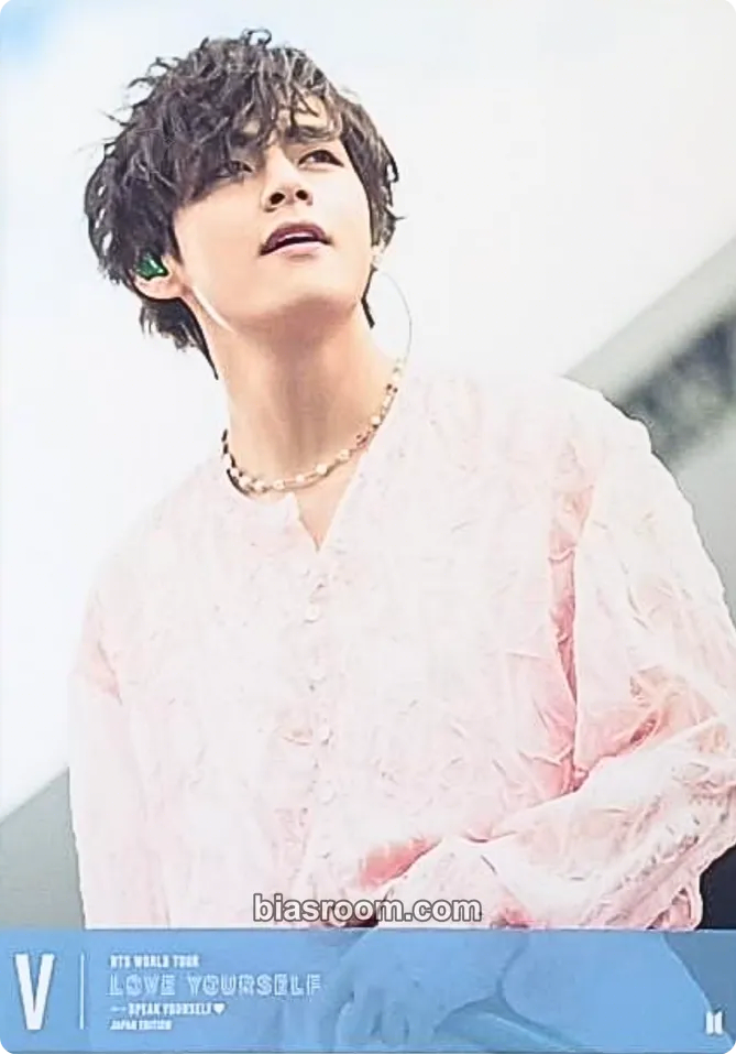 V Speak Yourself Japan DVD & Bluray Photocard - BTS - BTS K-pop photocard