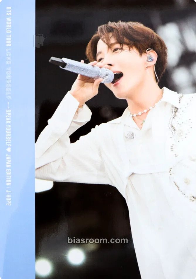 j-hope Speak Yourself Japan DVD & Bluray Photocard - BTS - BTS K-pop photocard