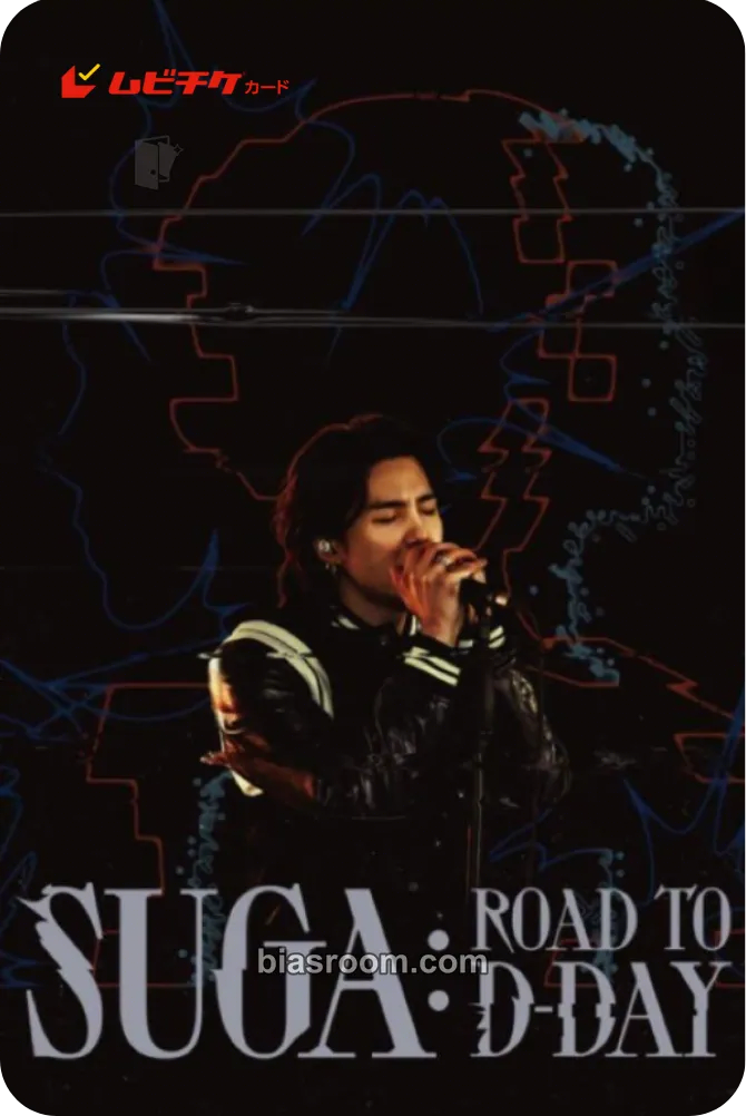 SUGA Road to D-DAY Documentary Photocard - BTS - BTS K-pop photocard