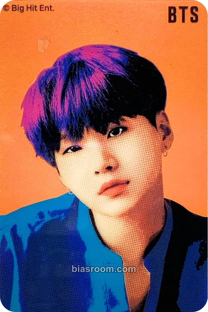SUGA MTPR Color Lenses Photocard - BTS - BTS K-pop photocard