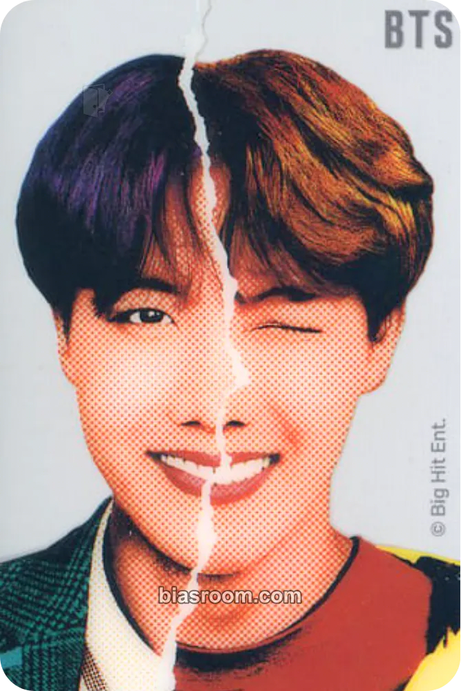 j-hope MTPR Color Lenses Photocard - BTS - BTS K-pop photocard