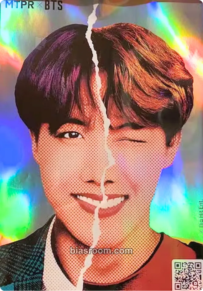 j-hope MTPR Color Lenses Photocard - BTS - BTS K-pop photocard