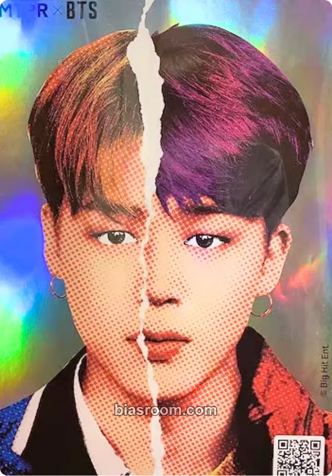Jimin MTPR Color Lenses Photocard - BTS - BTS K-pop photocard
