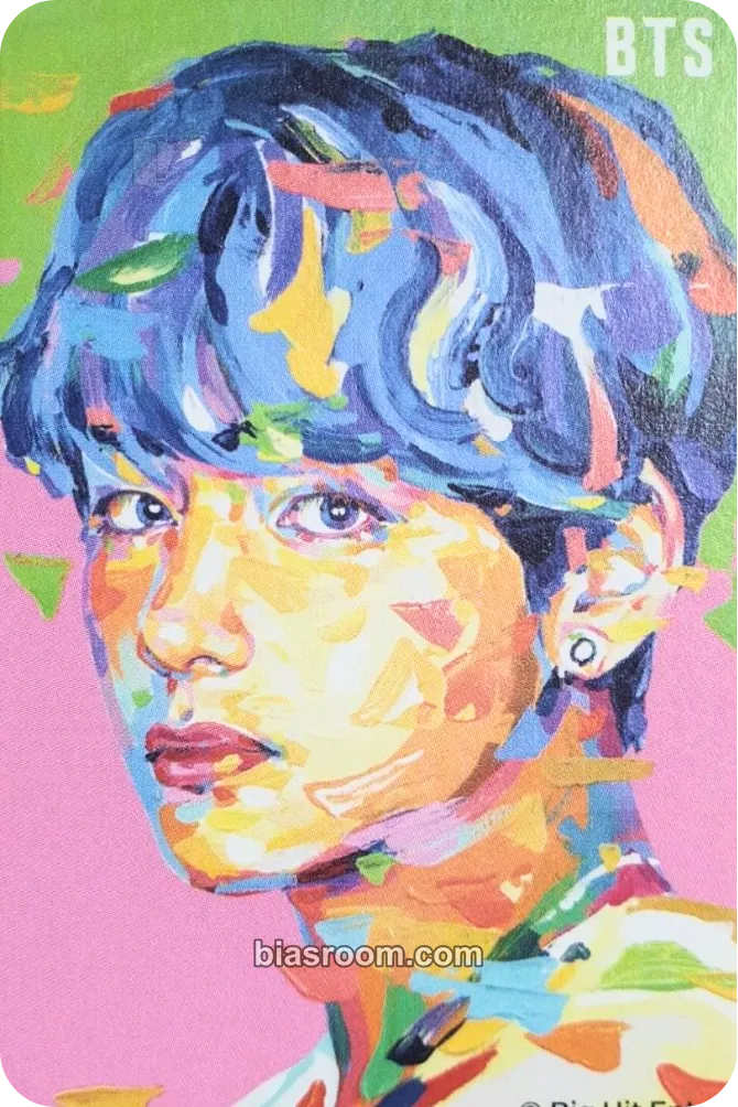 V MTPR Color Lenses Photocard - BTS - BTS K-pop photocard