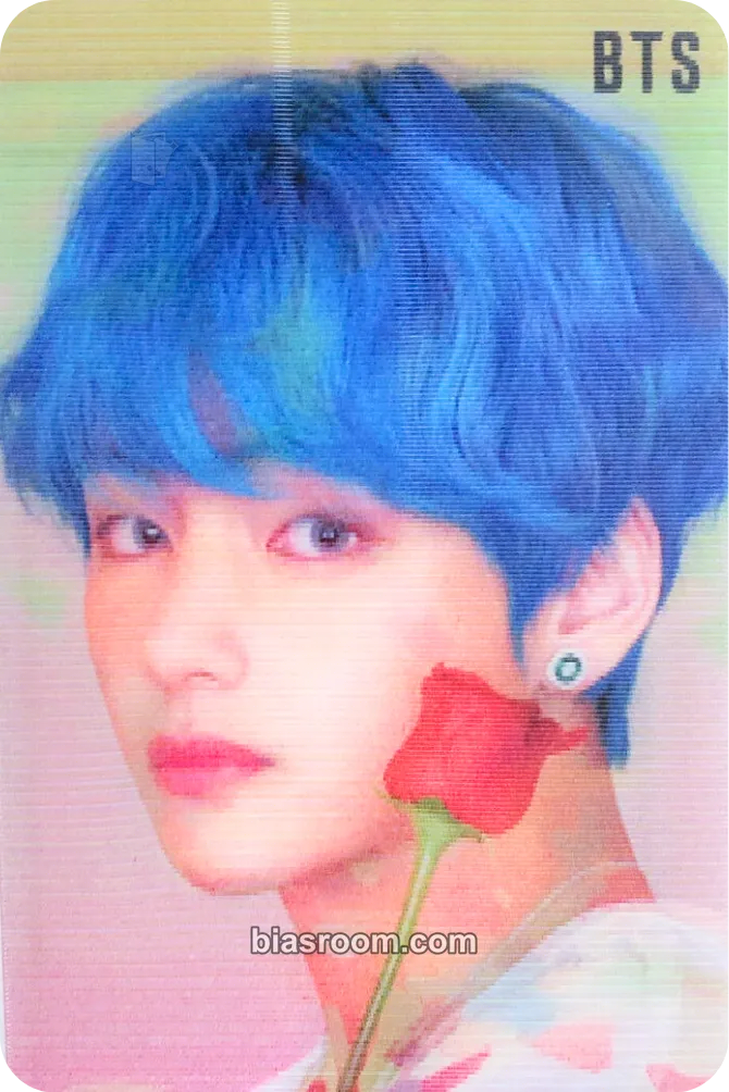 V MTPR Color Lenses Photocard - BTS - BTS K-pop photocard