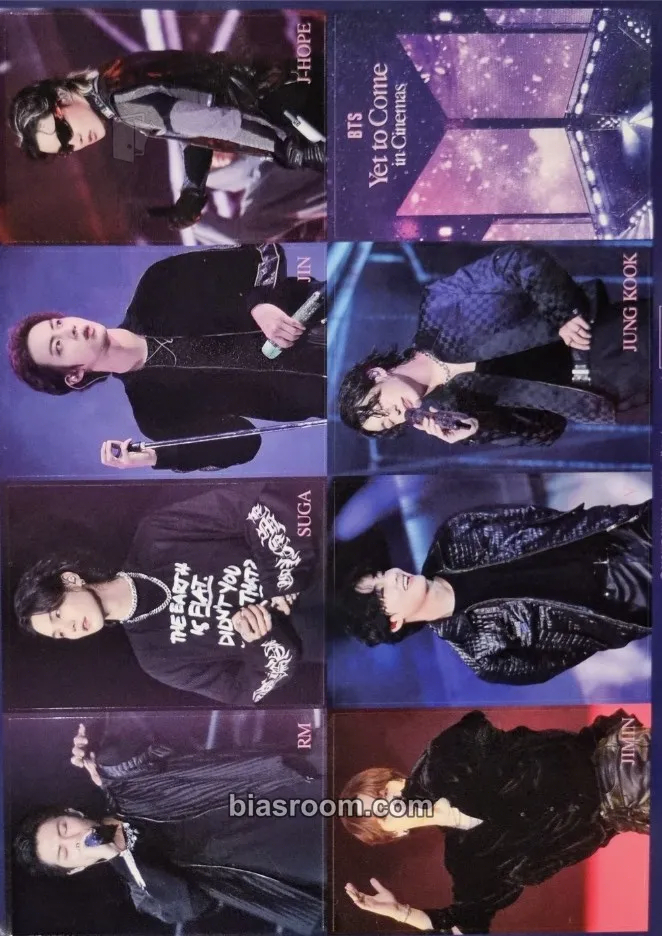 Yet To Come in Cinemas Photocard - BTS - BTS K-pop photocard