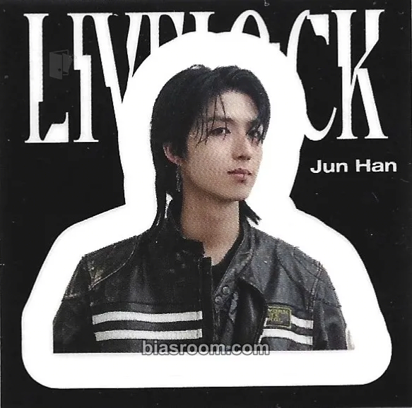 Jun Han Livelock Photocard - Xdinary Heroes - Xdinary Heroes K-pop photocard