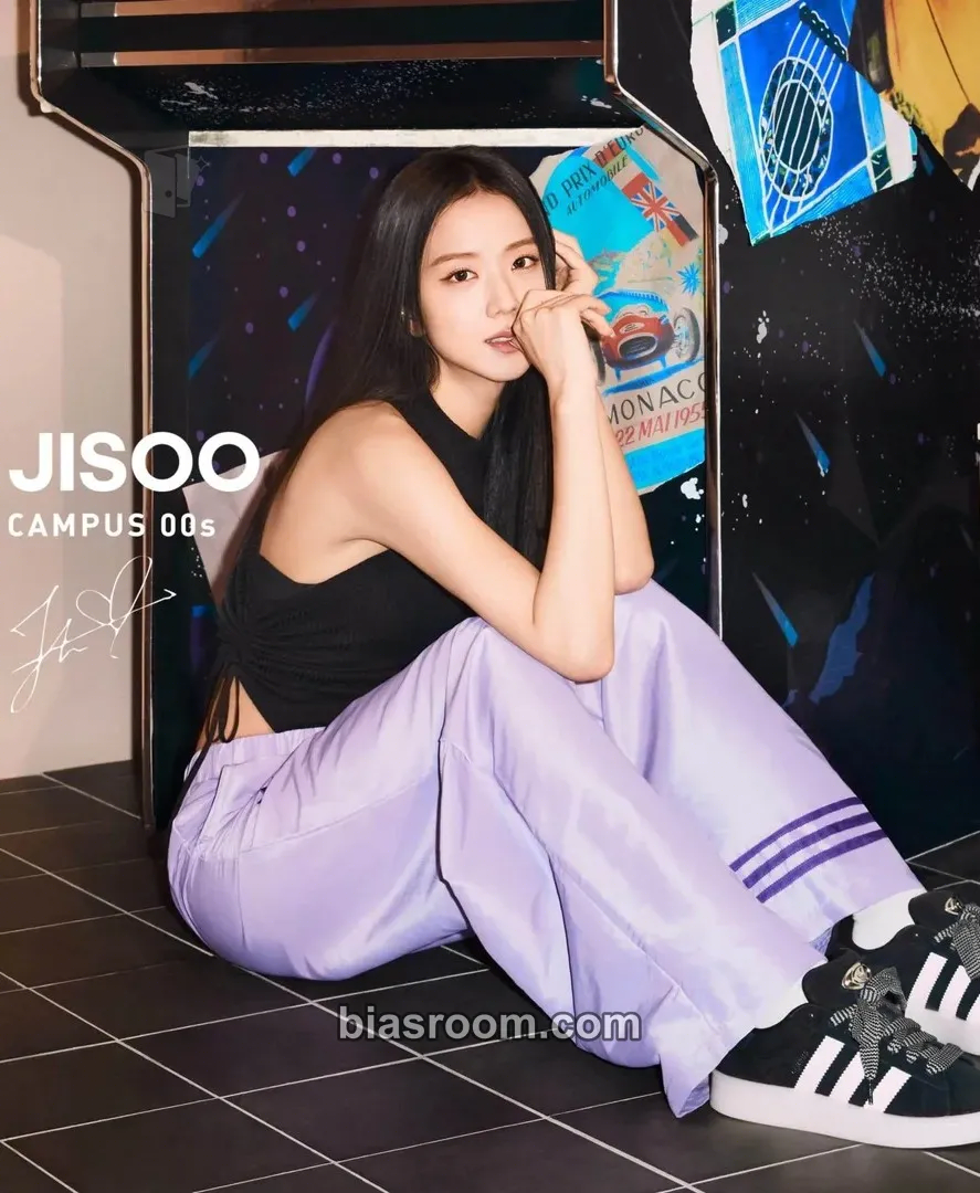 Jisoo BLACKPINK x Adidas Photocard - BLACKPINK - BLACKPINK K-pop photocard