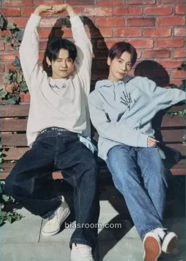 TOMORROW X TOGETHER - Yeonjun & Taehyun - 2022 TXT FANLIVE MOA X TOGETHER Event mini photocard