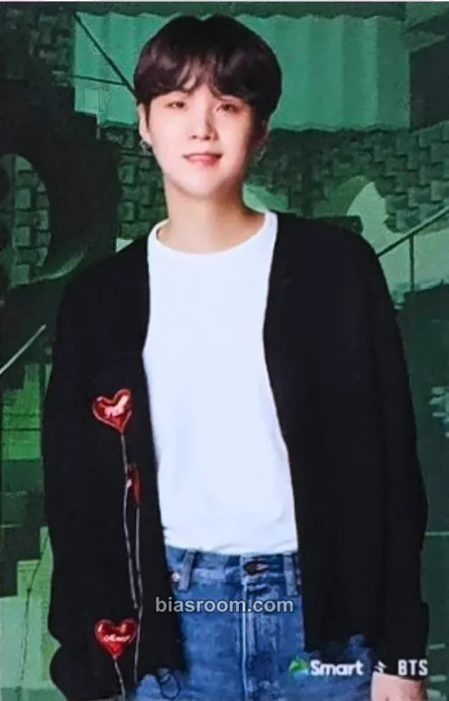 BTS - SUGA - Smart Communications (Live Smart) Other brand collaboration photocard set B version