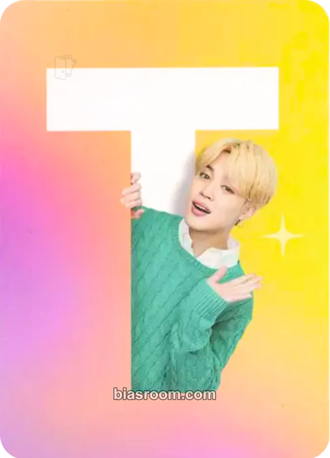Jimin Xylitol Photocard - BTS - BTS K-pop photocard