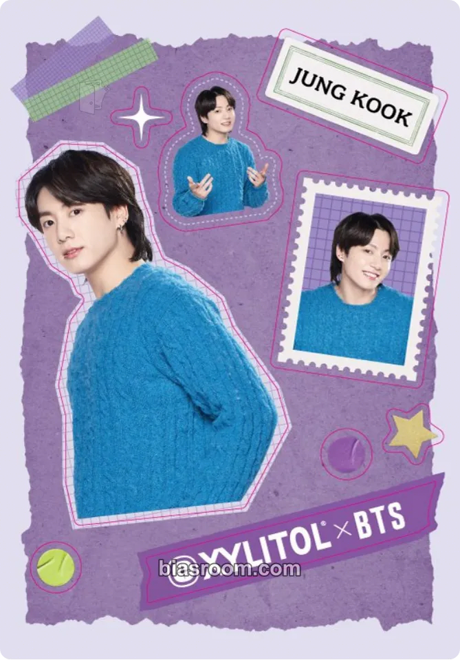 Jungkook Xylitol Photocard - BTS - BTS K-pop photocard