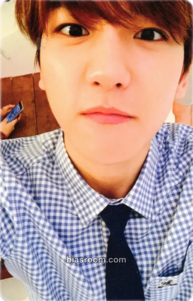 EXO - Baekhyun - EXODUS Album EXODUS album photocard Korean Ver.