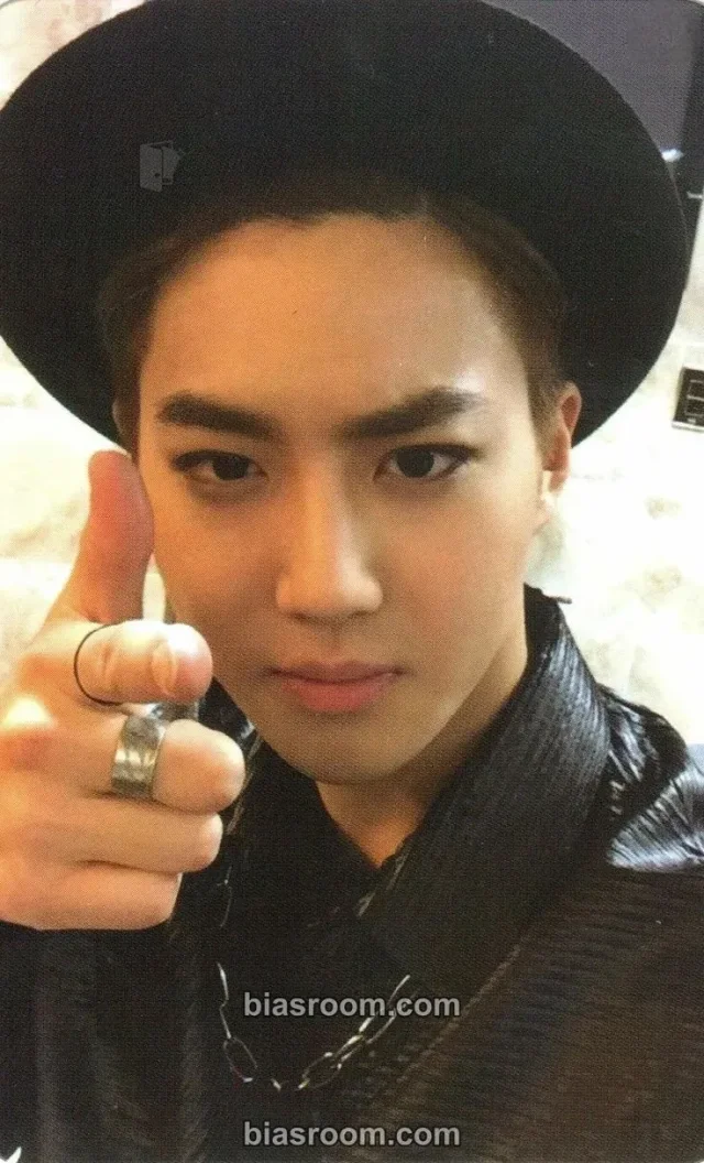 EXO - Suho - EXODUS Album EXODUS album photocard Korean Ver.