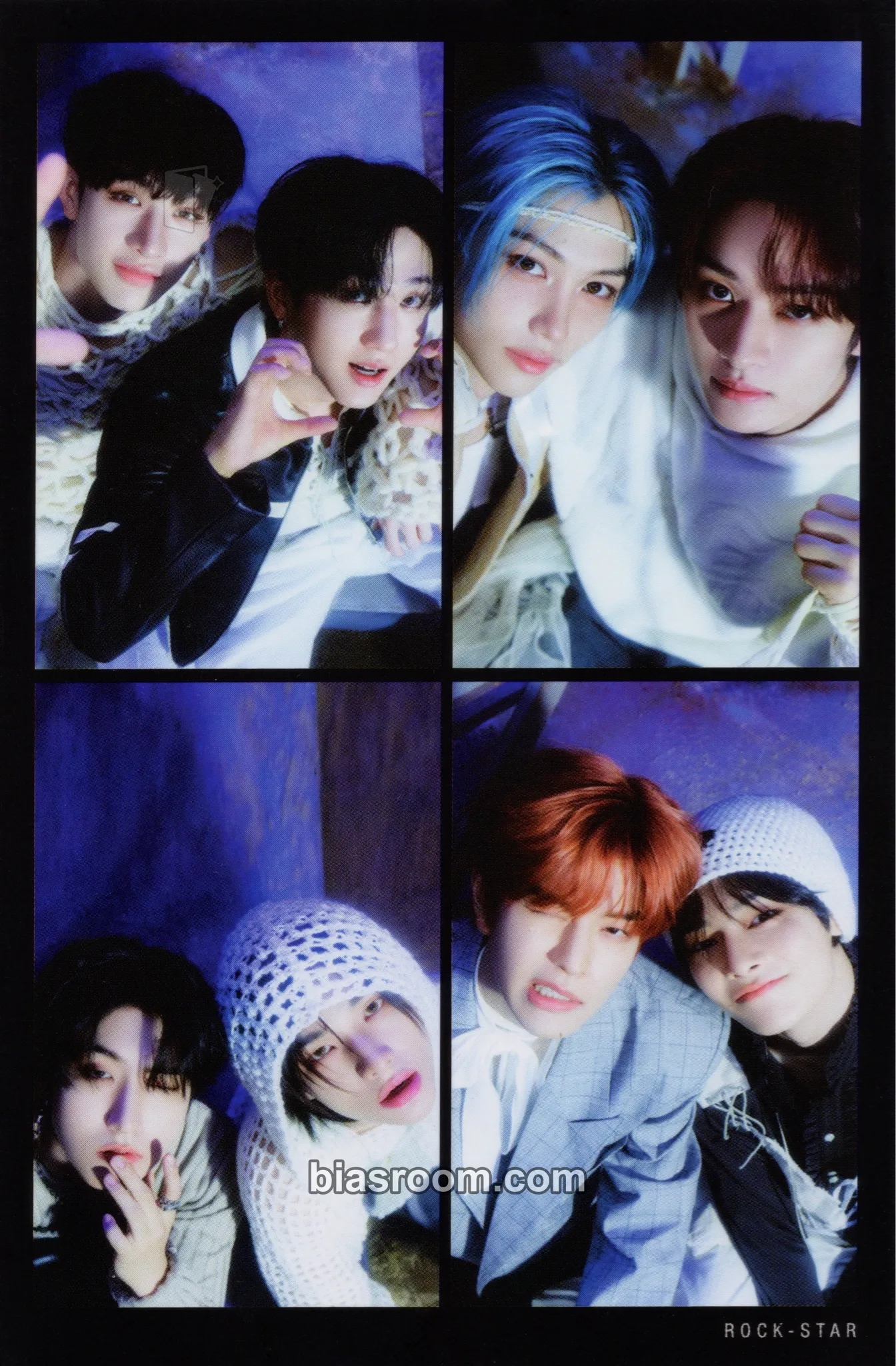 Rock-Star Photocard - Stray Kids - Stray Kids K-pop photocard