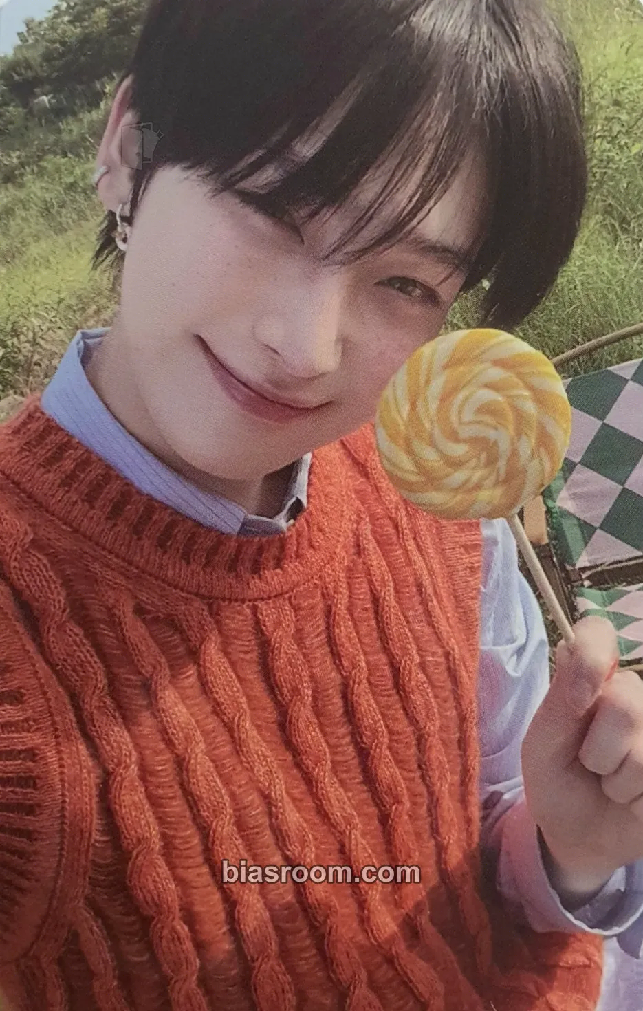Sunoo ORANGE BLOOD Photocard - ENHYPEN - ENHYPEN K-pop photocard