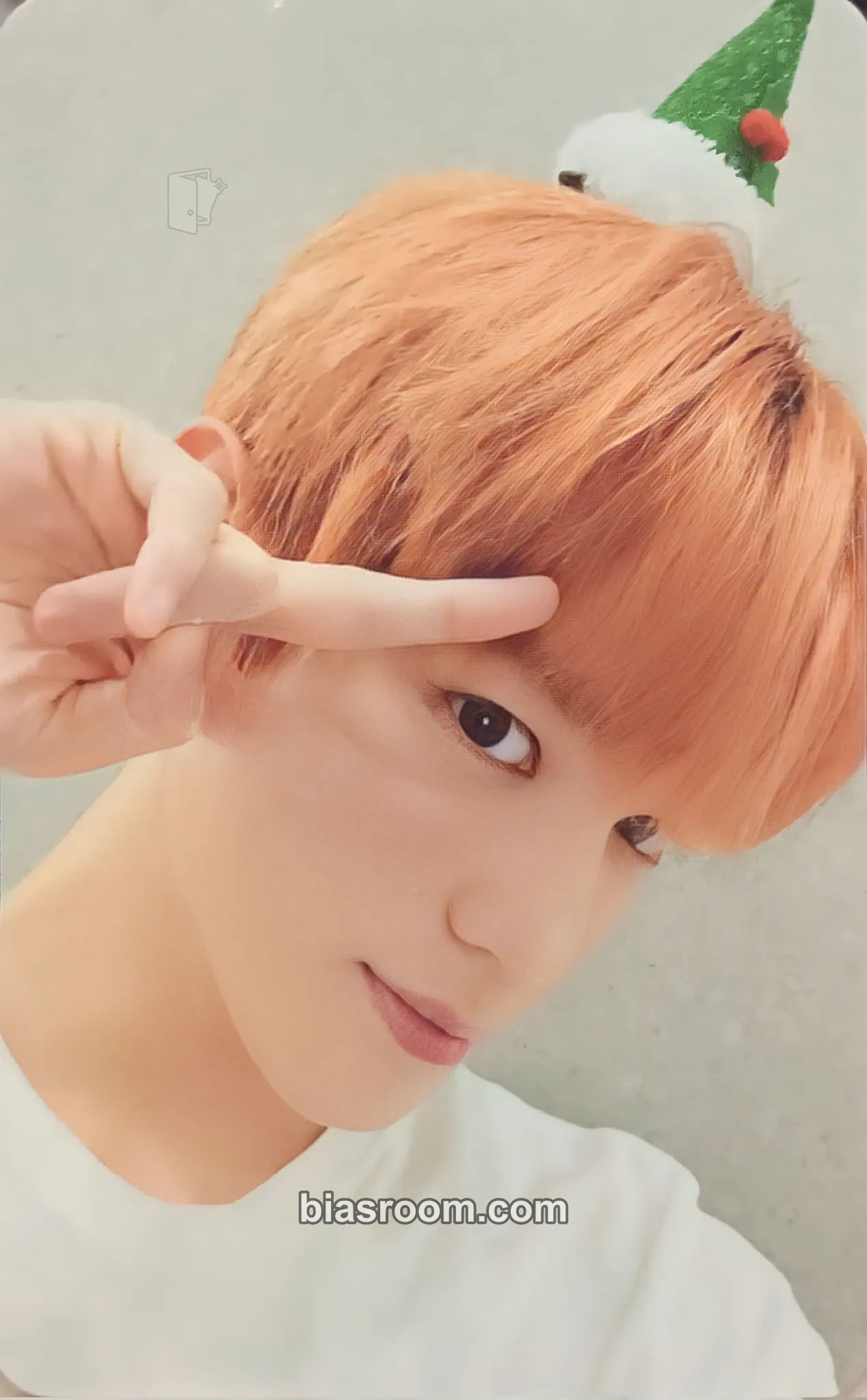 Taeyong Pink Christmas 2022 Photocard - NCT - NCT K-pop photocard