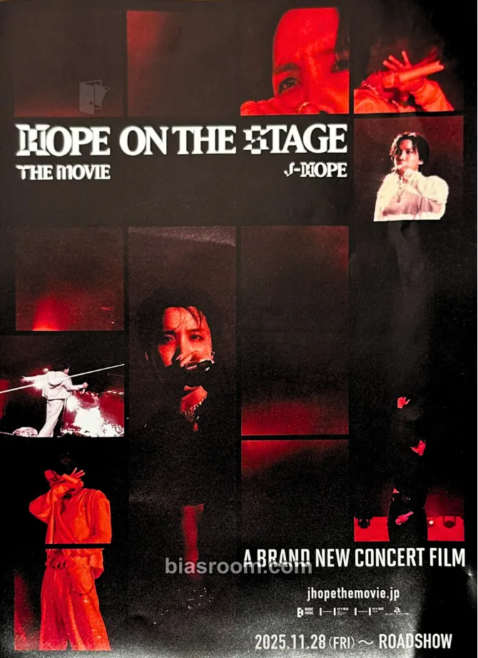 j-hope Hope On The Stage - The Movie Photocard - BTS - BTS K-pop photocard