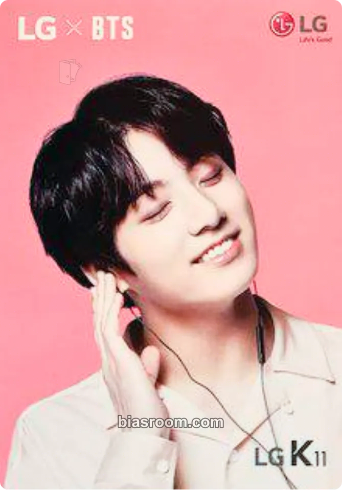 Jungkook LG Electronics Photocard - BTS - BTS K-pop photocard
