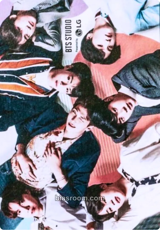 LG Electronics Photocard - BTS - BTS K-pop photocard