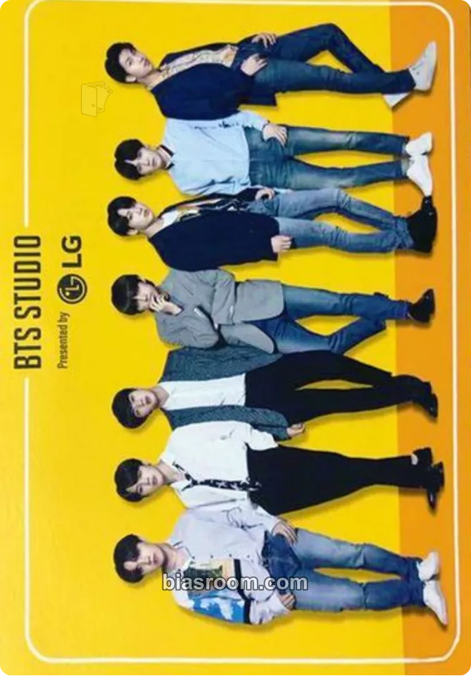 LG Electronics Photocard - BTS - BTS K-pop photocard