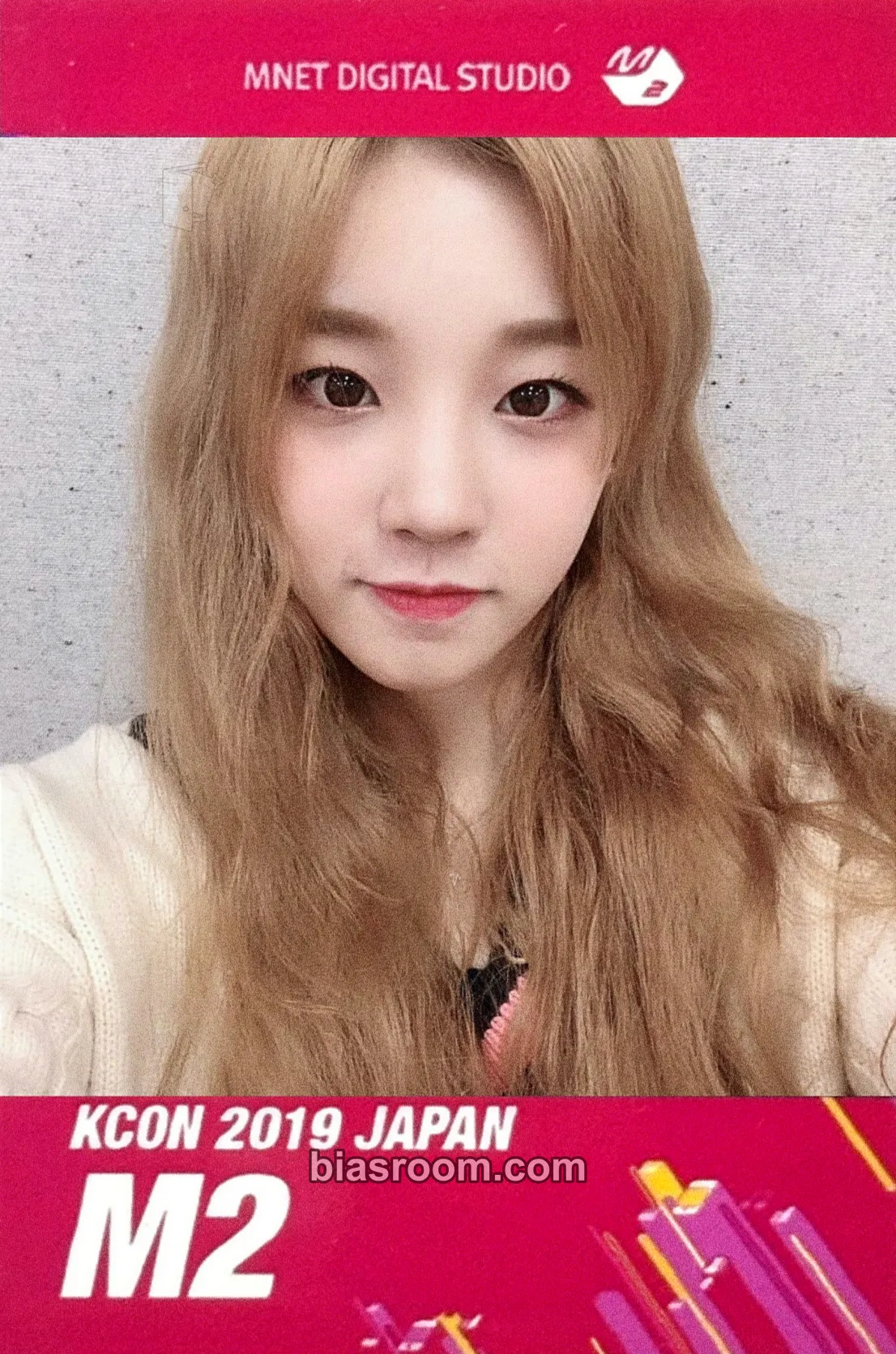 Yuqi 2019 KCON Japan Photocard - i-dle - i-dle K-pop photocard
