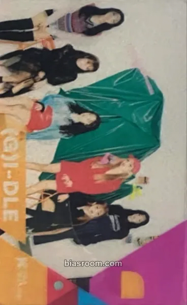 2018 KCON Thailand Photocard - i-dle - i-dle K-pop photocard