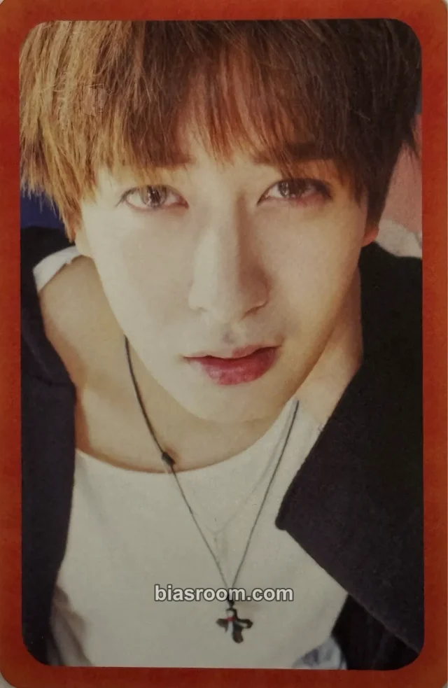 Block B - Jaehyo - Montage Album album photocard red border