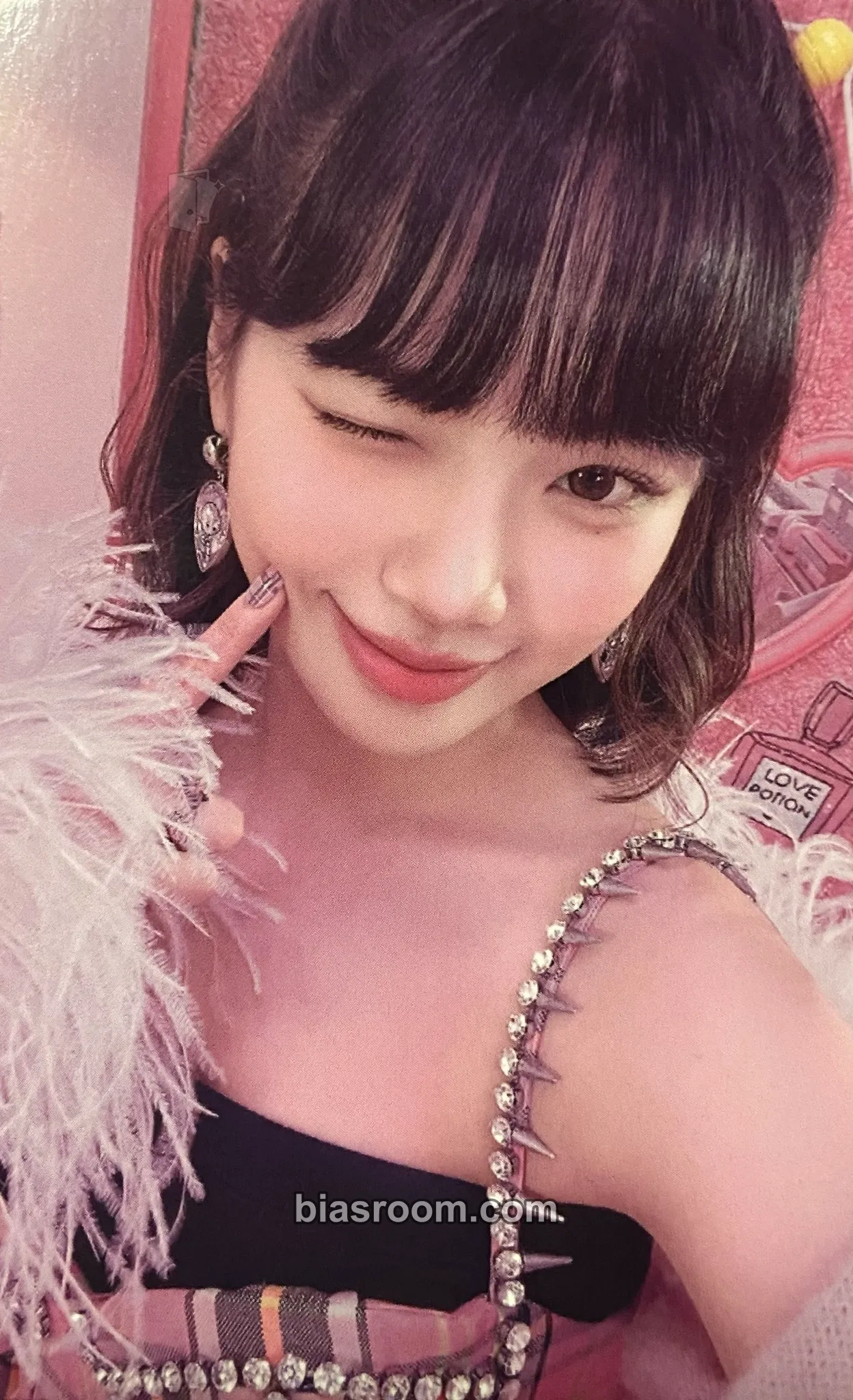 Kim Chaewon FEARLESS (Japanese Ver.) Photocard - LE SSERAFIM - LE SSERAFIM K-pop photocard