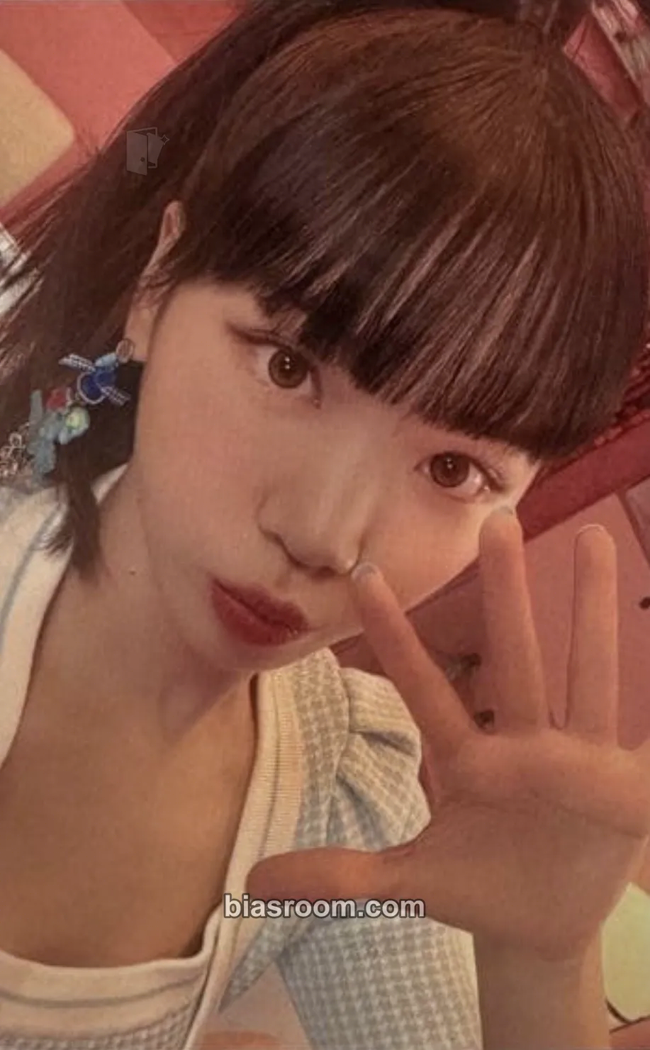 Kim Chaewon FEARLESS (Japanese Ver.) Photocard - LE SSERAFIM - LE SSERAFIM K-pop photocard