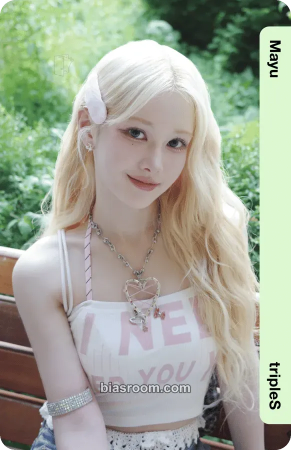 Mayu tripleS 1st Japan Fanmeeting: SSSch∞! Photocard - tripleS - tripleS K-pop photocard