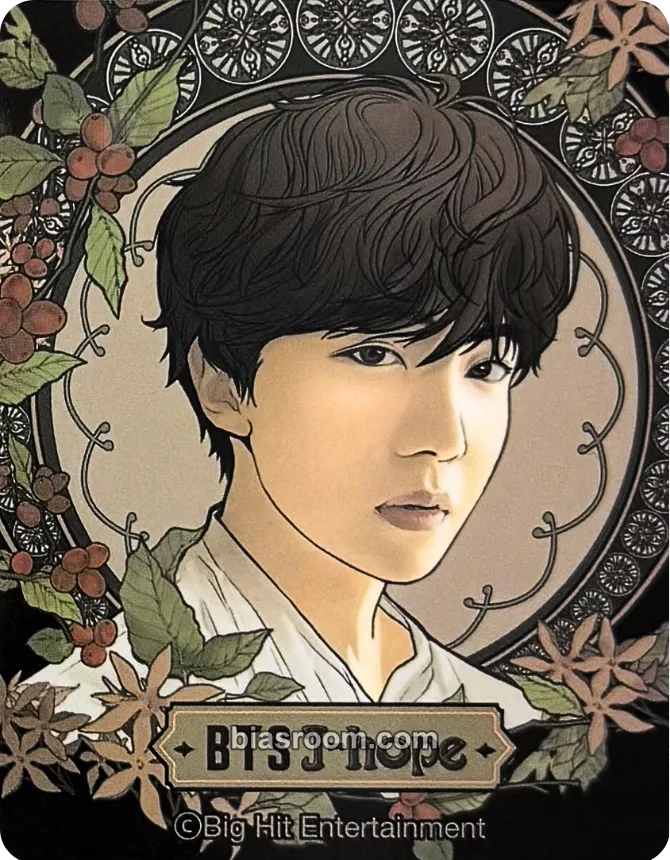 j-hope HY BTS Coffee Photocard - BTS - BTS K-pop photocard