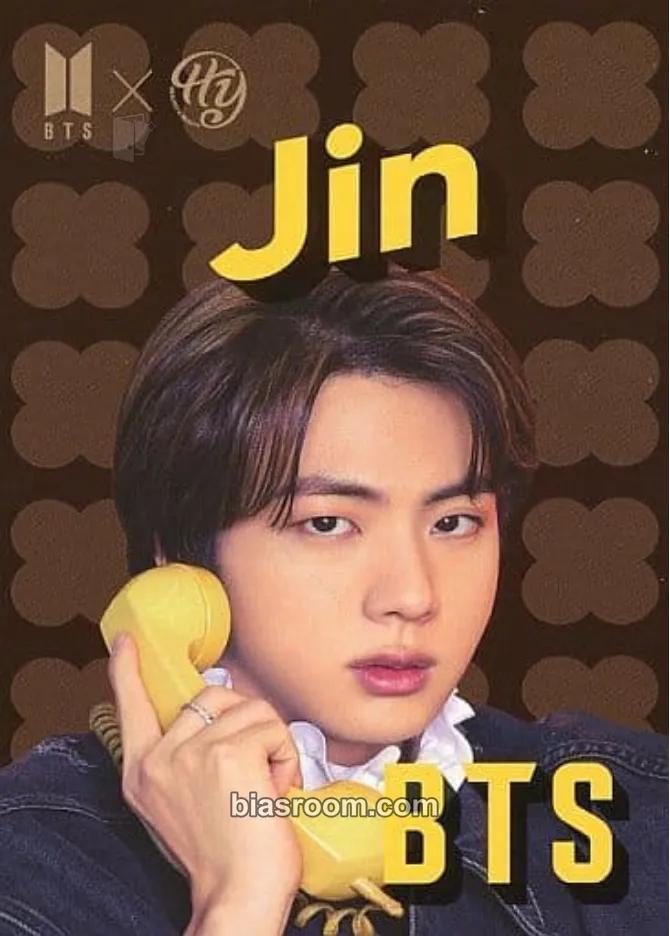Jin HY BTS Coffee Photocard - BTS - BTS K-pop photocard