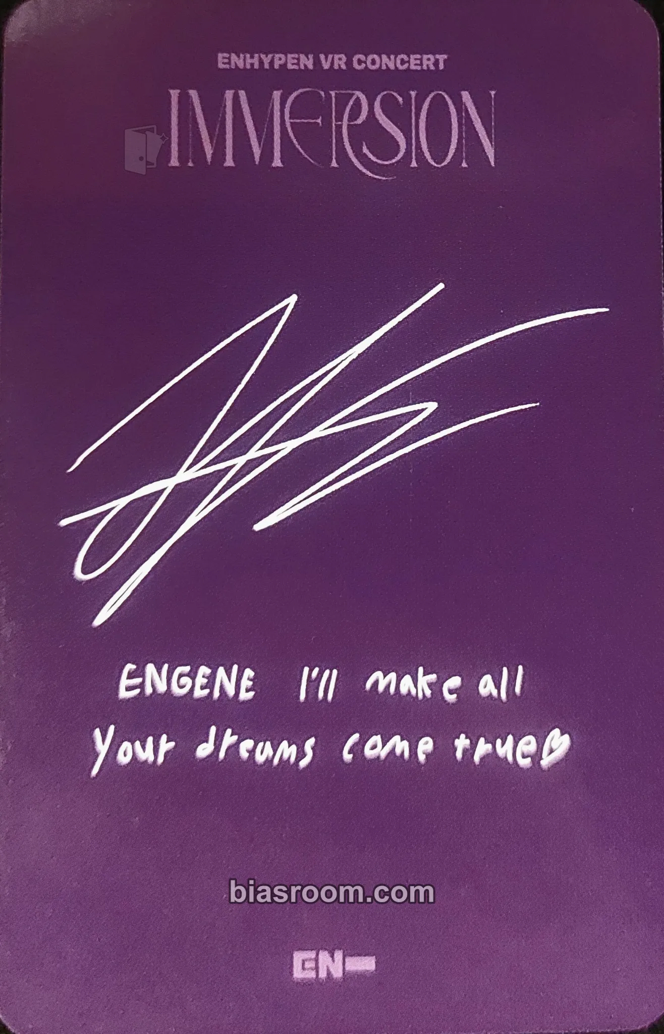 Jay ENHYPEN VR CONCERT : IMMERSION Photocard - ENHYPEN | Bias Room