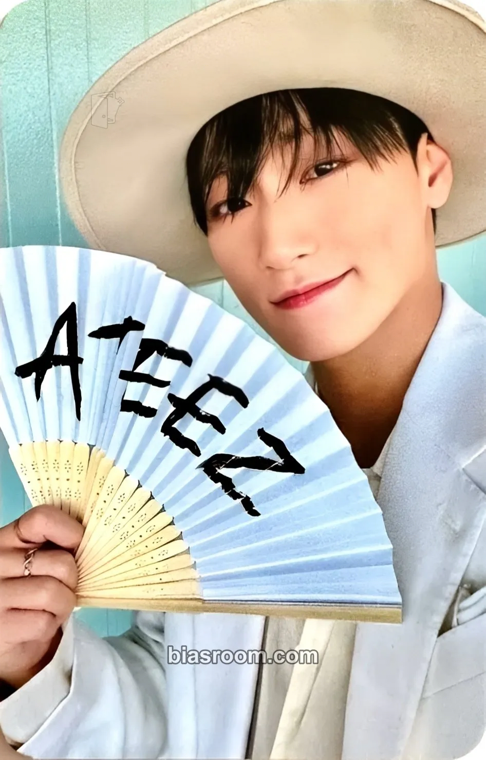 San POP-UP: GOLDEN HOUR : Part 1 (Soundwave) Photocard - ATEEZ - ATEEZ K-pop photocard