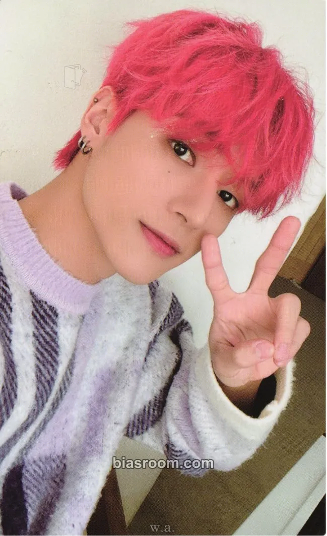 Wooyoung 4th Atiny Membership kit Photocard - ATEEZ - ATEEZ K-pop photocard