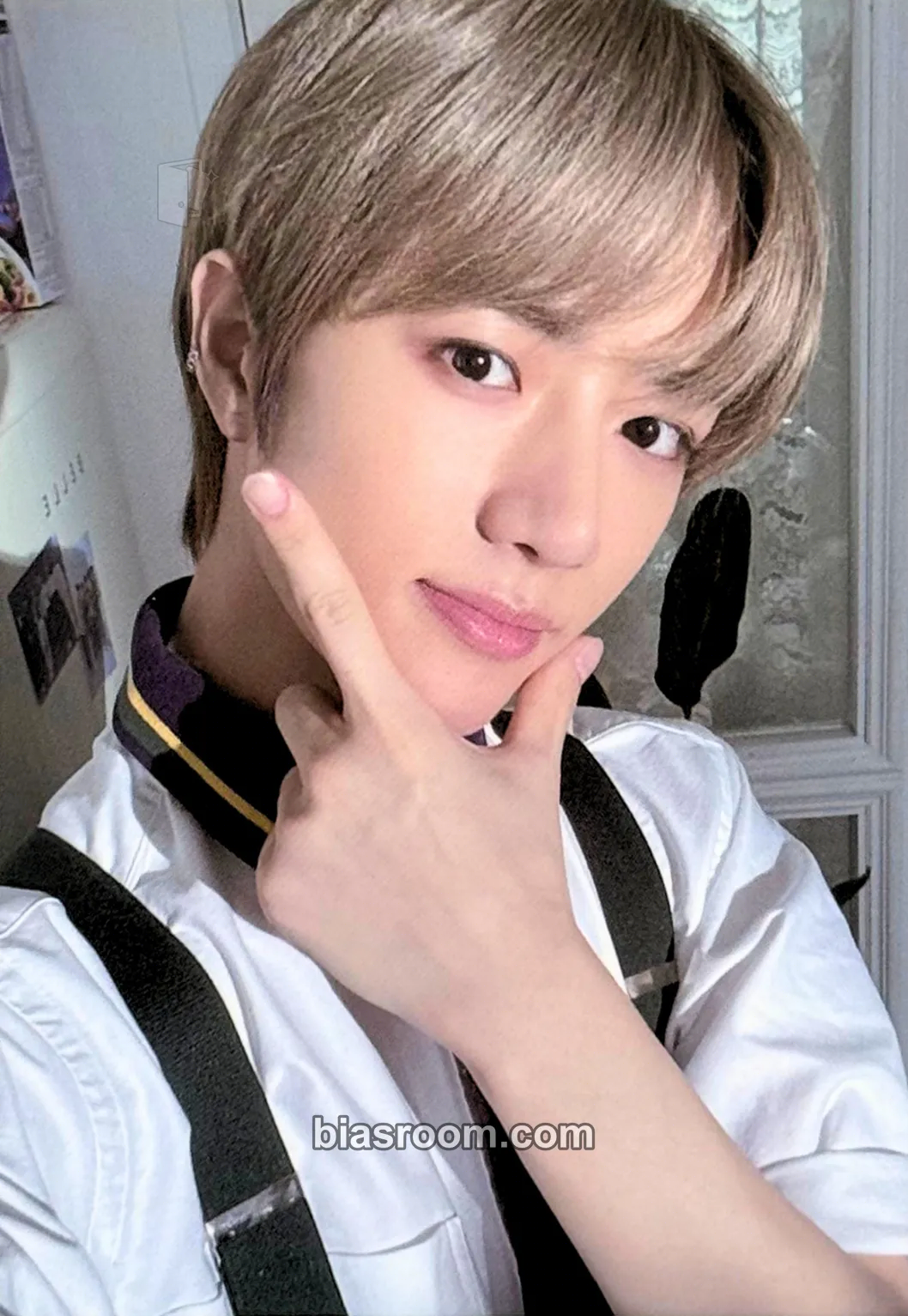 Beomgyu 2021 Fanlive Shine X Together Photocard - TOMORROW X TOGETHER - TOMORROW X TOGETHER K-pop photocard