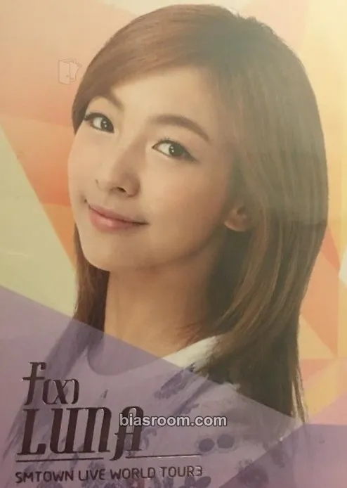 Luna SM Town Live World Tour III Photocard - f(x) - f(x) K-pop photocard